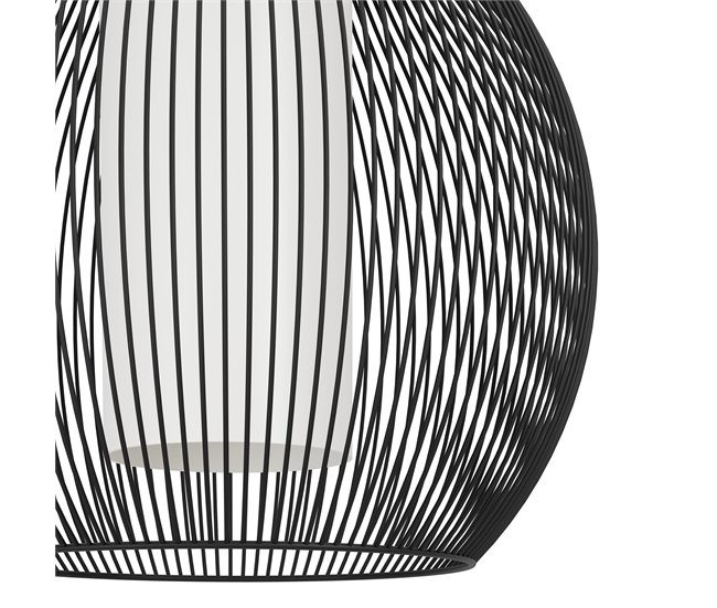 Candeeiro de teto RAZONI 110x32,5cm preto e branco marca EGLO Branco/ Preto
