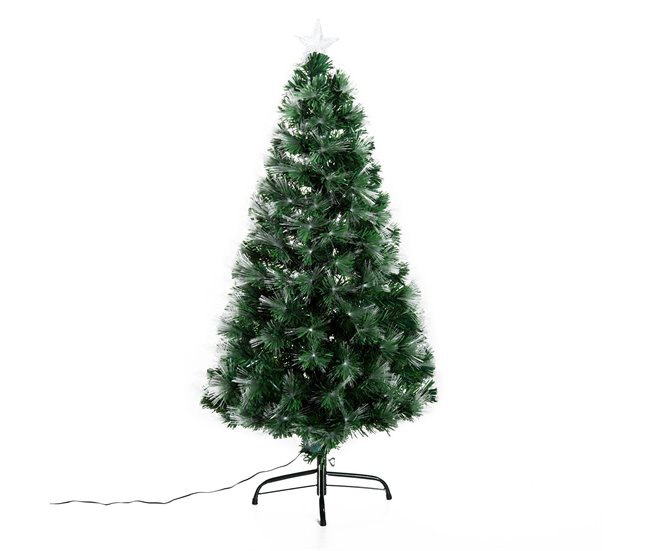 Árvore de Natal Metal e PVC HOMCOM, casa - natal Verde