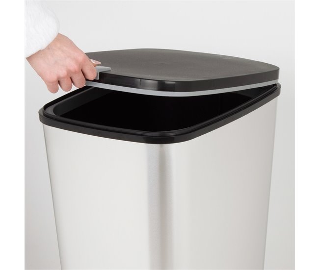Curver Contentor com pedal Chic Bin 50-60L Cinza