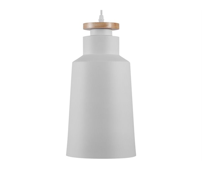 Beliani Candeeiro de tecto NEVA Branco