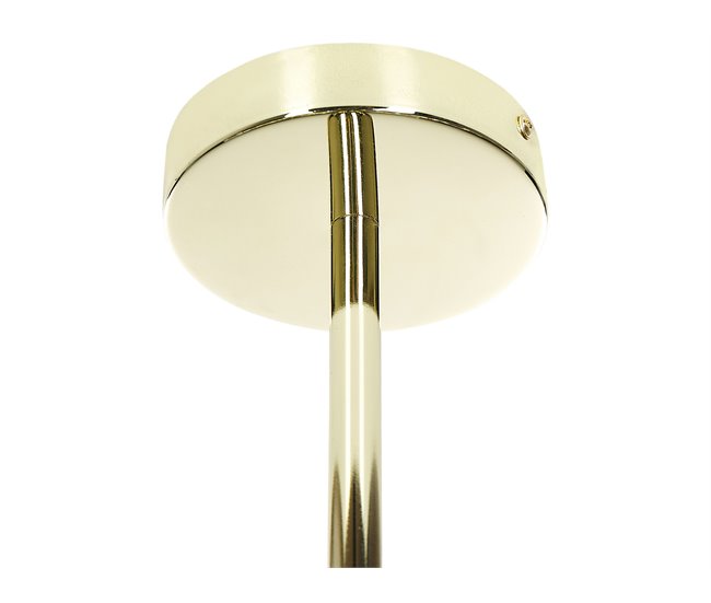 Beliani Candeeiro de tecto RAMIS Dourado