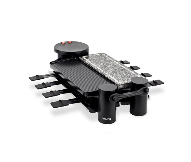 Raclette 4 em 1 Convival Design Rp360 H Koenig Preto