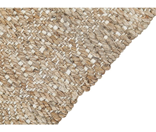 Beliani Entrelaçado ABANA 160x230 Bege