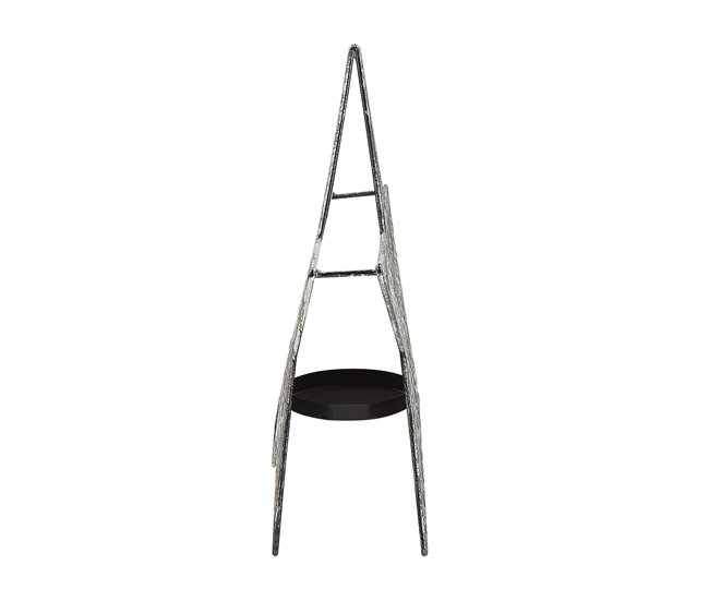 Beliani Candelabro TORNIO Cinza