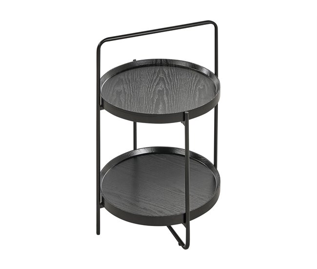 Beliani Mesa de apoio EVART Preto
