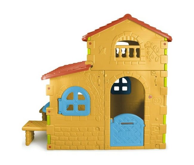 Casa Infantil de Brincar Super Villa Feber Multicor