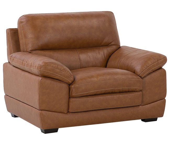 Beliani Poltrona HORTEN Dourado