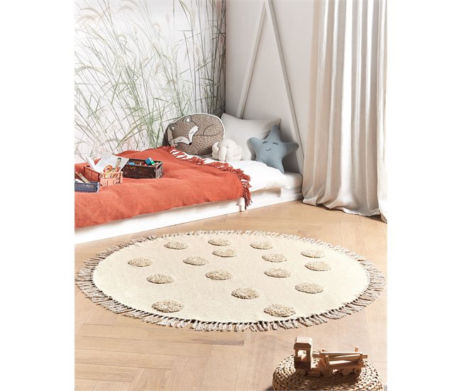 Beliani Pelos curtos WAHAR Bege