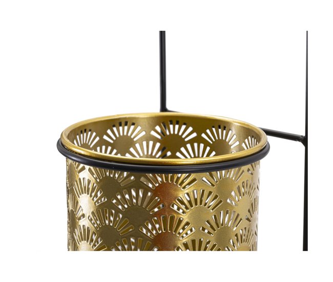 Vaso para Plantas MF687 Dourado