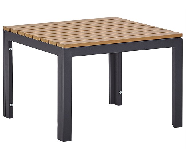 Beliani Conjunto lounge PIENZA Preto