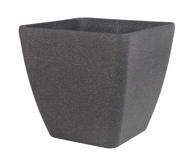 Beliani Conjunto de 2 vasos para plantas ZELI 