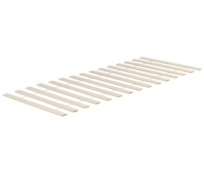 Beliani Cama com estrado Pinho APPY 205x95 Branco