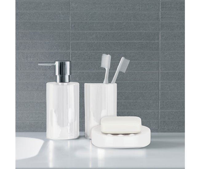 Dispensador de sabão líquido Spirella Branco