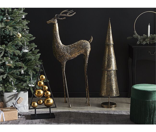 Beliani Acessório decorativo PELLO Dourado