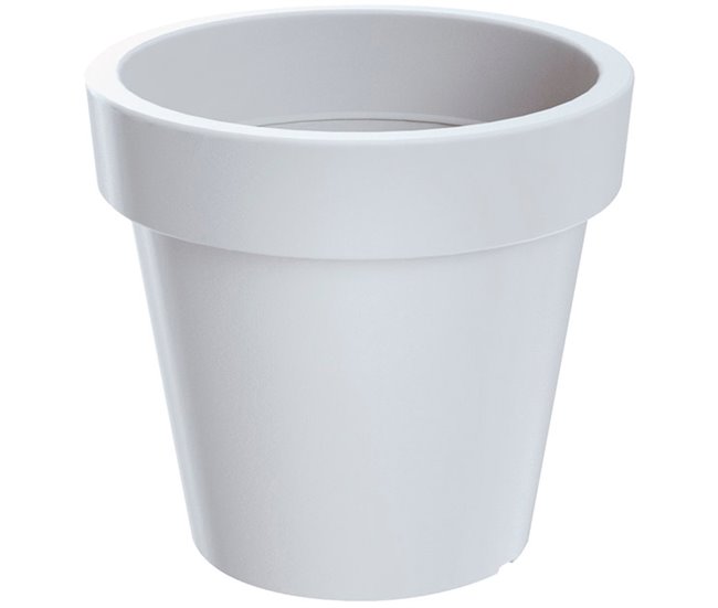 2x lofly plástico pote Branco
