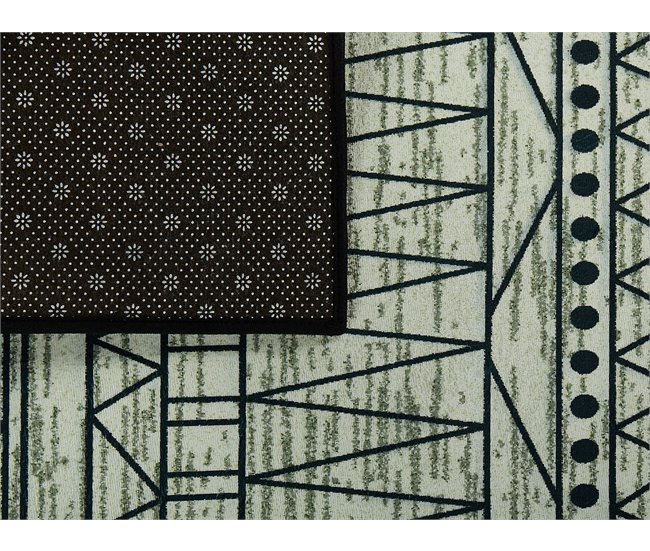 Beliani De pelo corto KEBAN 160x230 Cinza Claro