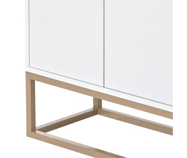 Aparador, portas, móveis de sala de jantar, sala de jantar 120 Branco