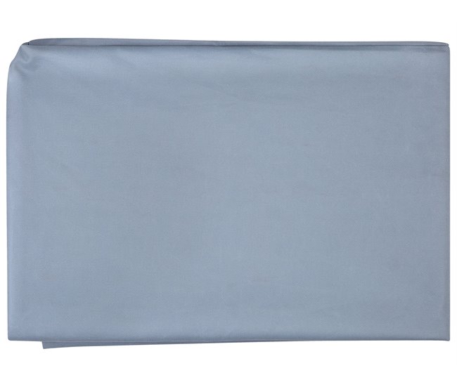 Beliani Proteção para os móveis GRANDE CHUVA Azul Claro