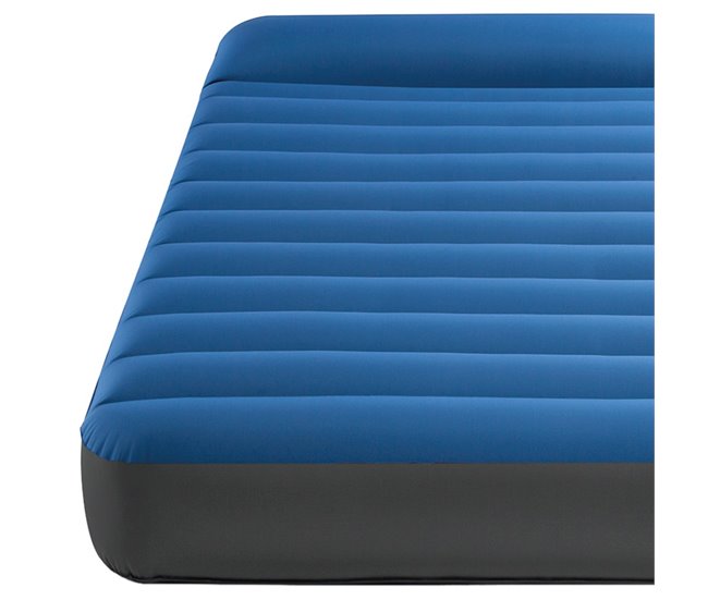 Colchão inflável individual TruAire Camping Matress c/inflador incluído INTEX Azul