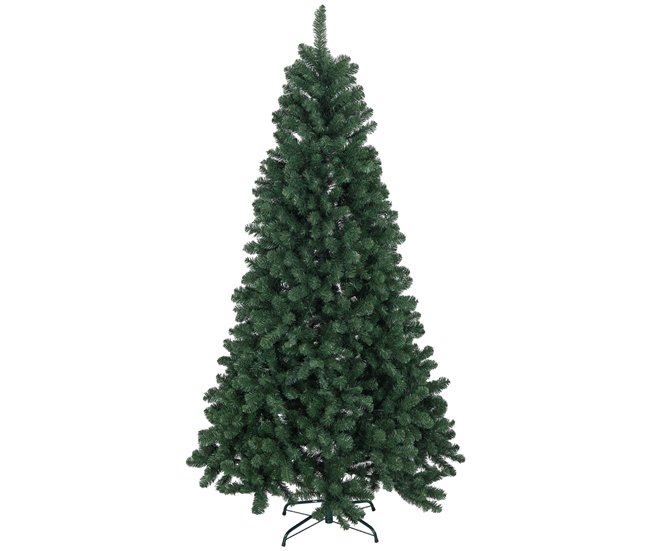 Árvore de Natal PVC, Aço HOMCOM, casa - natal Verde