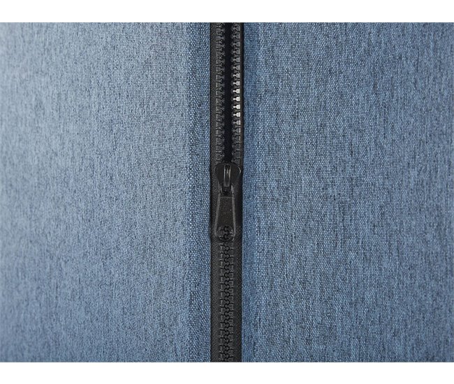 Beliani Biombo dobrável STANDI 184x30 Azul