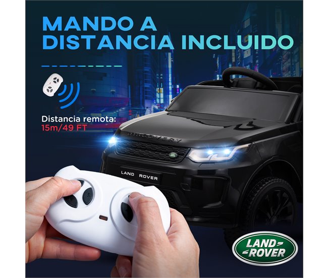 Carro Elétrico para Crianças Plástico e Metal AIYAPLAY Preto