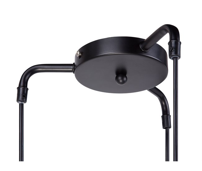 Beliani Candeeiro de tecto VOMANO Preto