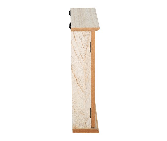 Armário para Chaves MDF HOMCOM Castanho