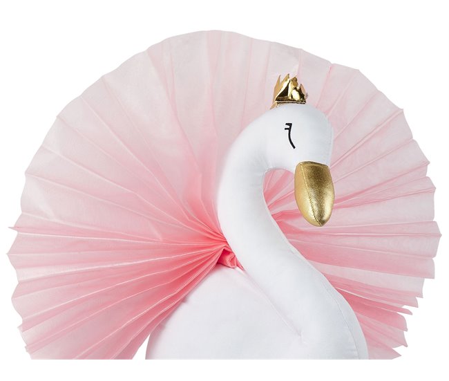 Beliani Decoração de parede ODETTA Branco/ Bege