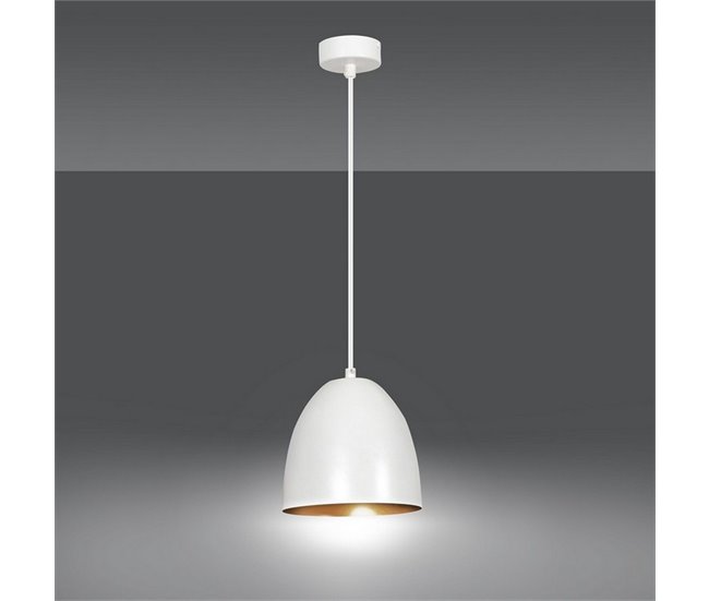 Candeeiro Suspenso Lenox Branco