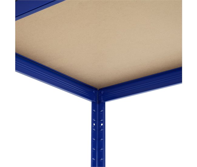 Pack 2 Prateleiras Modulares com 5 Prateleiras Ajustáveis ​​O91 Azul