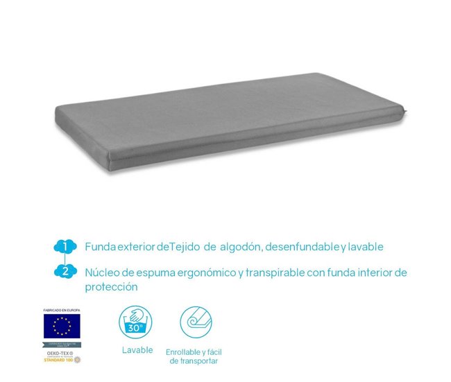 Colchão berço de viagem Branco