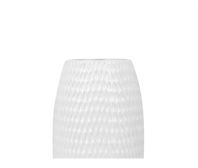 Beliani Jarro decorativo LINZI Branco