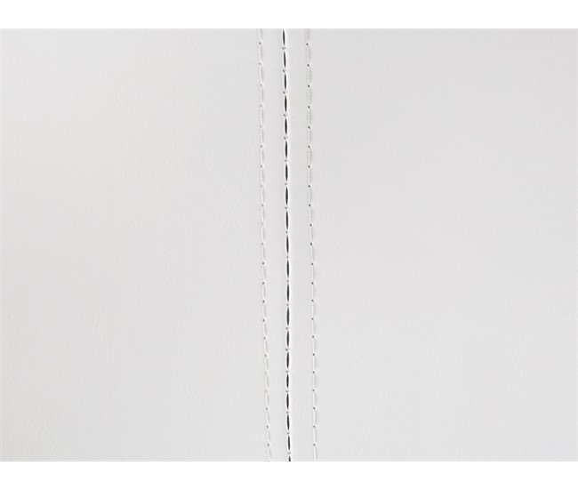 Beliani Chaise longue versão à direita Pele sintética NIMES Branco