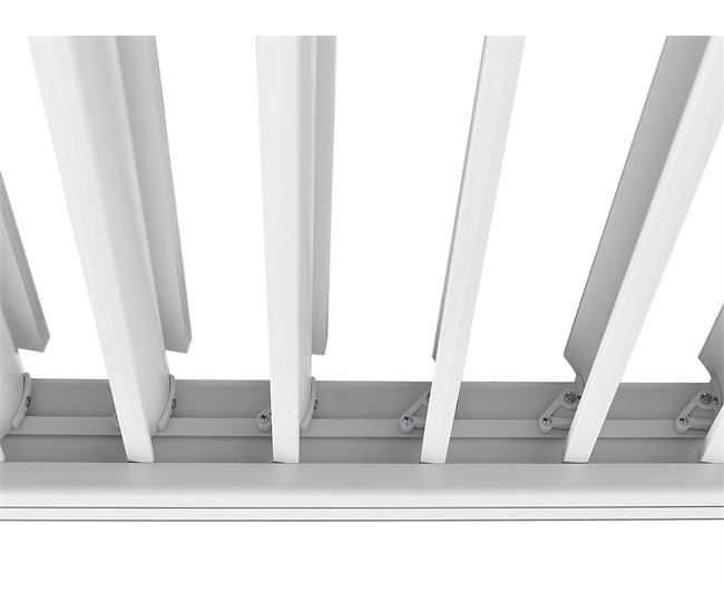 Beliani Pérgola de jardim FORNOLI 310x310 Branco