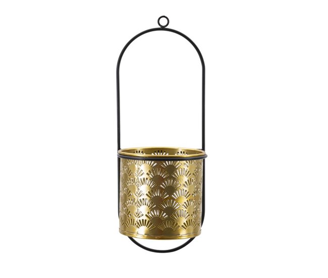 Vaso para Plantas MF687 Dourado