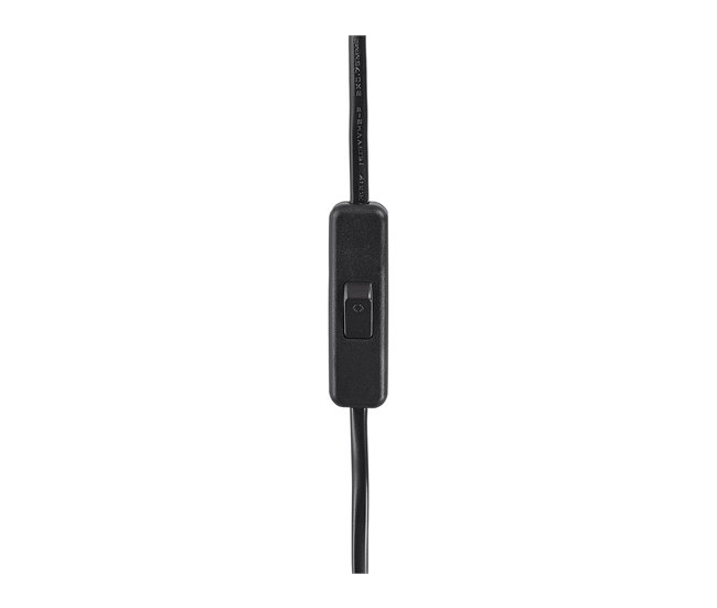 Beliani Candeeiro de mesa AREOSO Cinza