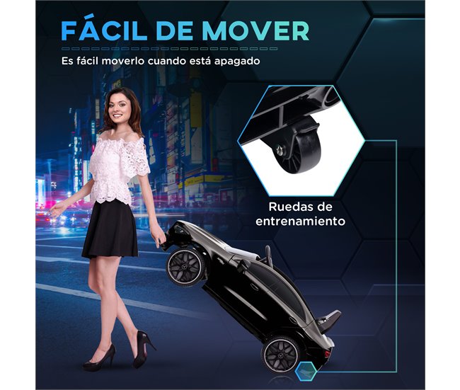 Carro Elétrico para Crianças Plástico e Metal AIYAPLAY Azul