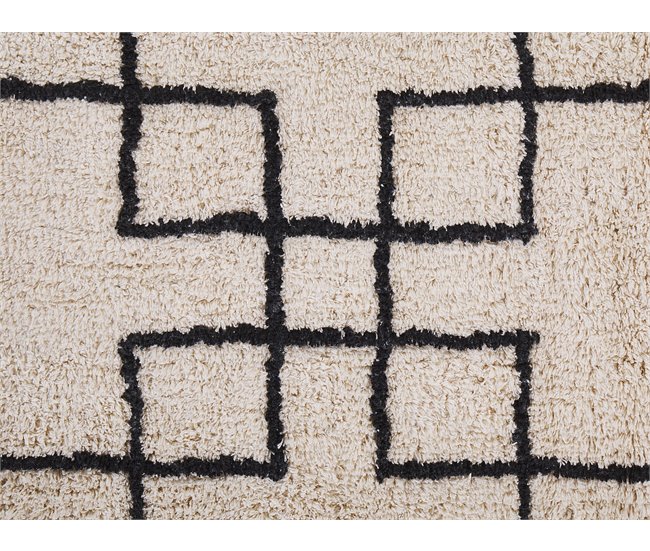 Beliani Pelos curtos TURHAL 80x150 Bege