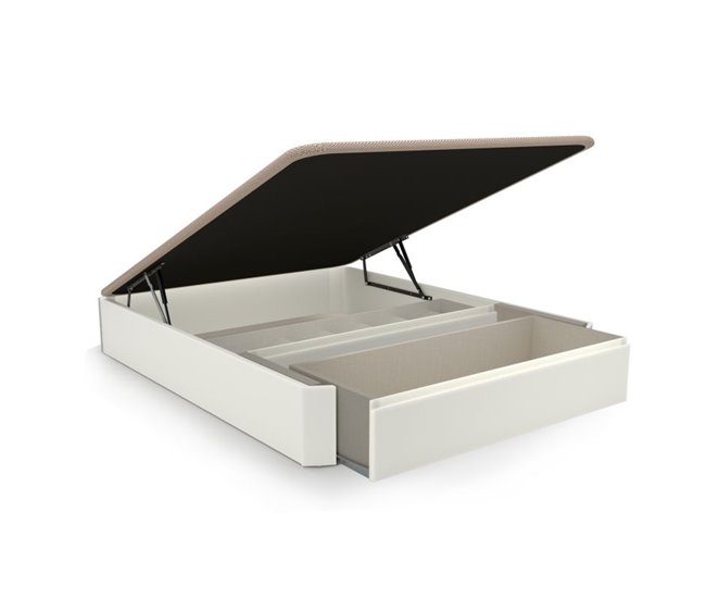 Sommier rebatível luxo S-Max 3D 150x190 Branco
