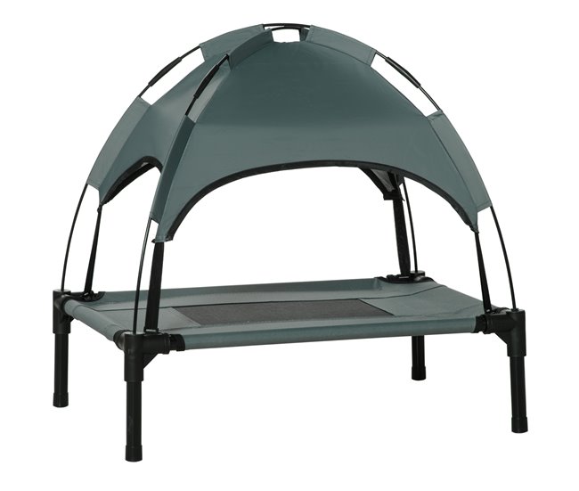 Cama elevada para animais de estimação PawHut D04-057CF 