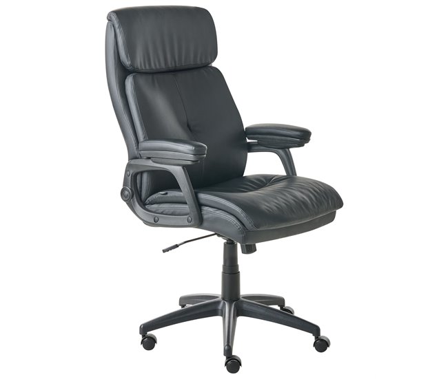 Beliani Cadeira executiva DIRECTOR Preto