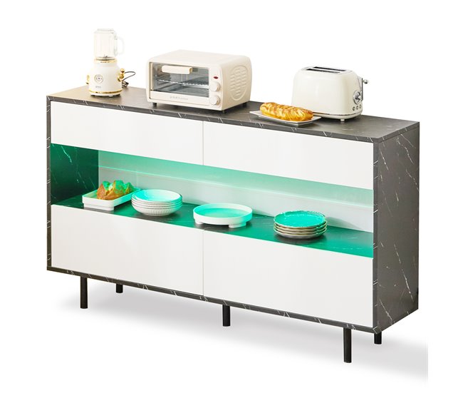 Aparadores Branco/ Preto