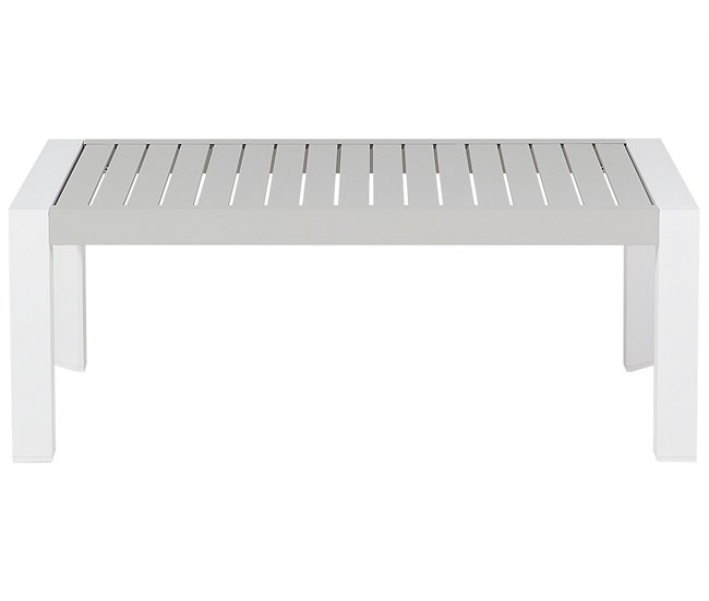 Beliani Conjunto lounge CASTELLA Cinza
