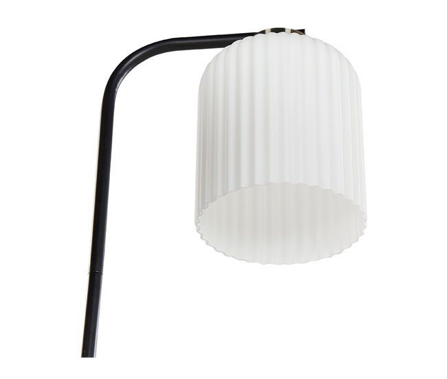 Beliani Candeeiro de pé CAUDELO Preto