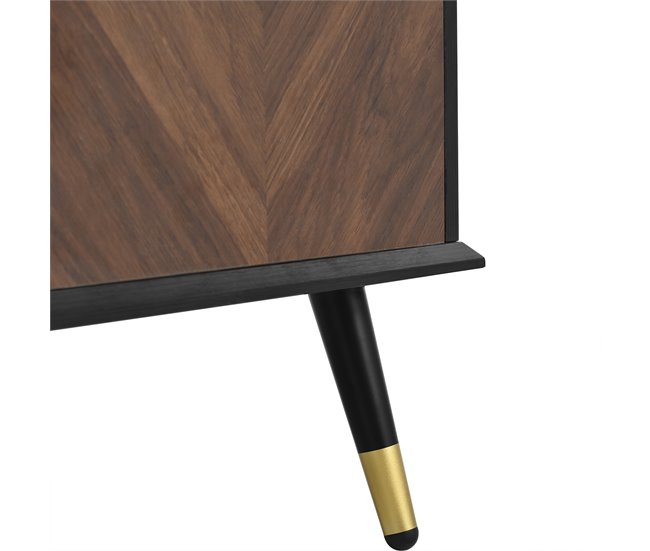 Aparadores Preto/ Madeira