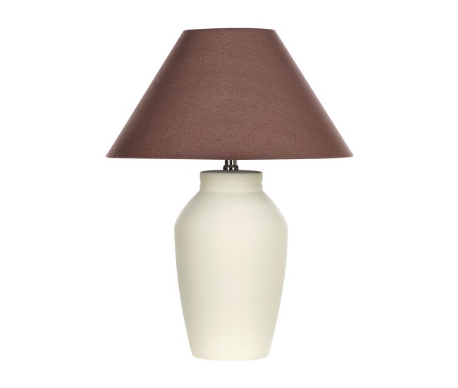 Beliani Candeeiro de mesa RODEIRO Bege