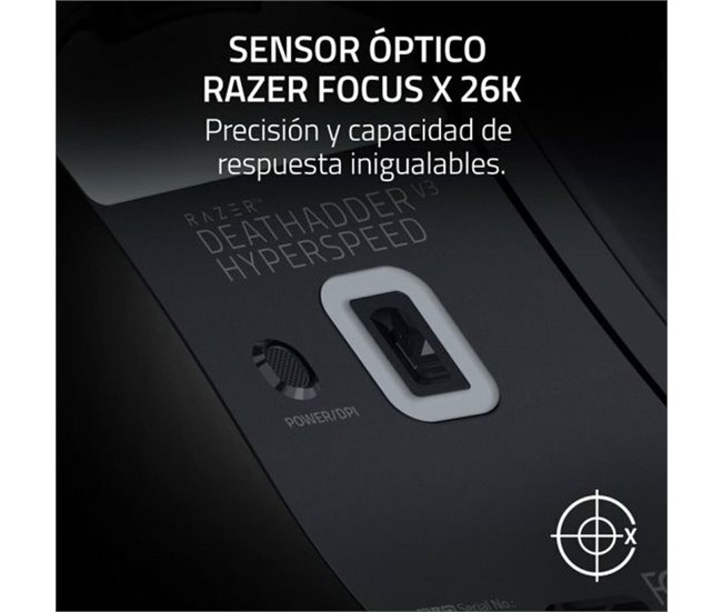 Rato sem Fios DeathAdder V3 Hyperspeed Preto