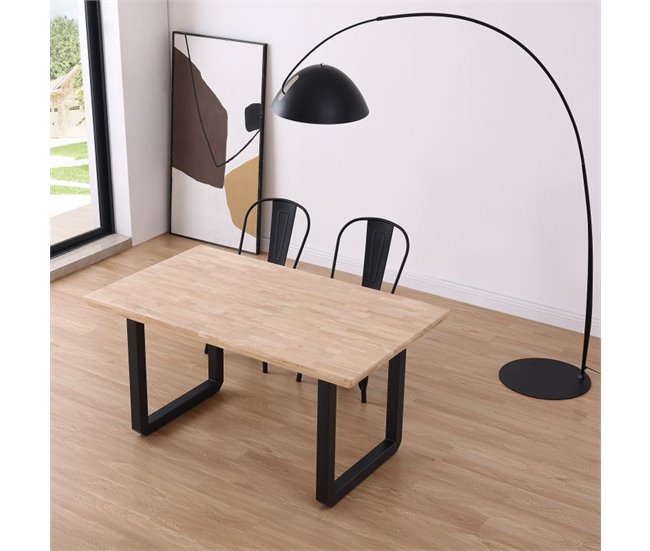  Conjunto de 4 cadeiras de jantar Tolix Preto