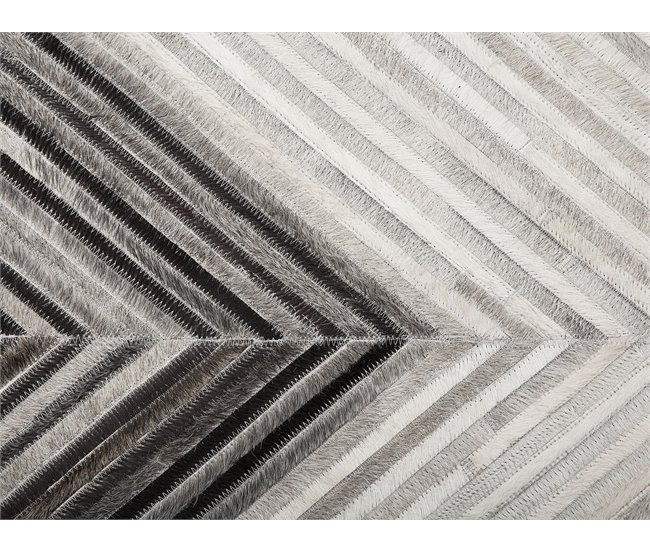 Beliani Pelos curtos AYTEPE 160x230 Cinza Escuro